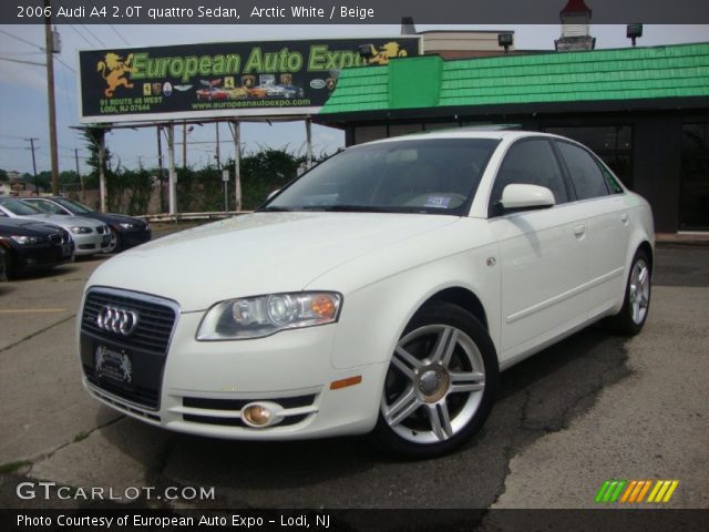 2006 Audi A4 2.0T quattro Sedan in Arctic White