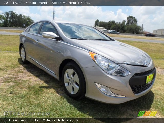2011 Hyundai Sonata Hybrid in Hyper Silver Metallic