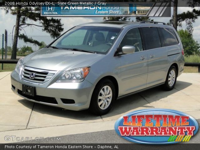 2008 Honda Odyssey EX-L in Slate Green Metallic