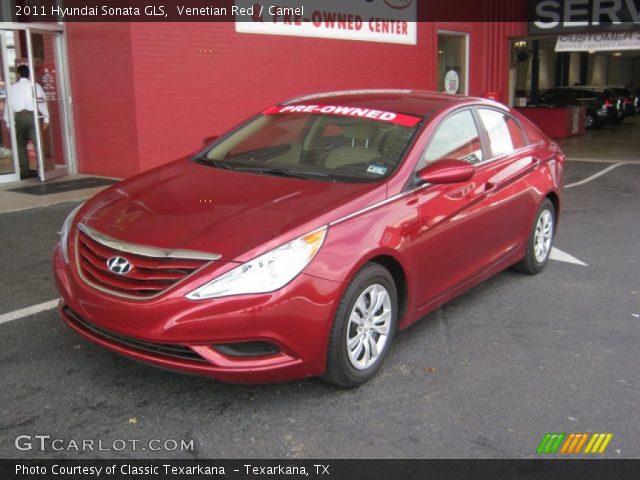 2011 Hyundai Sonata GLS in Venetian Red