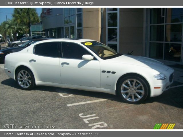 2008 Maserati Quattroporte  in Bianco Eldorado