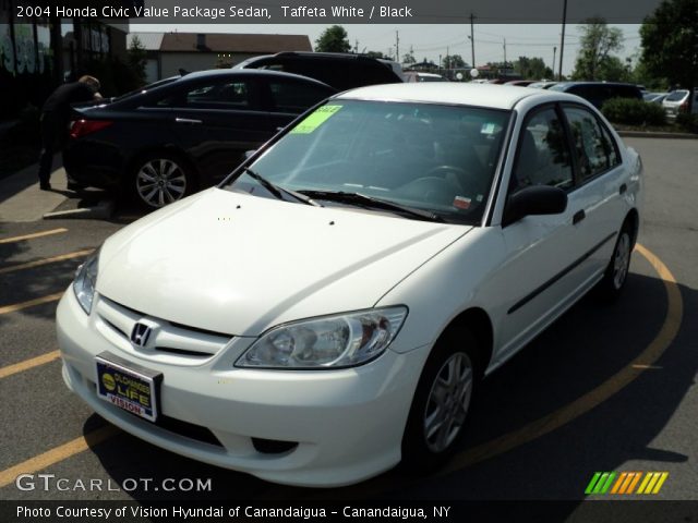 2004 Honda Civic Value Package Sedan in Taffeta White