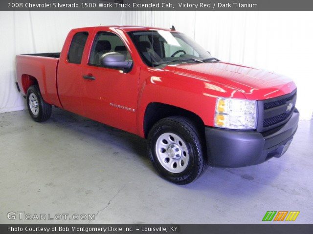 2008 Chevrolet Silverado 1500 Work Truck Extended Cab in Victory Red
