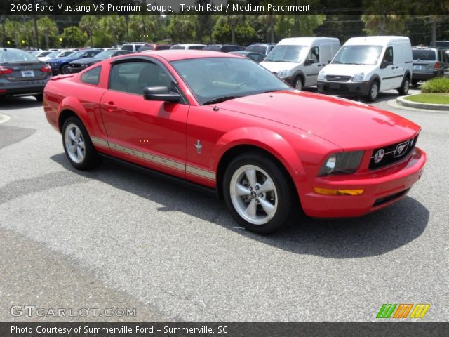 2008 Ford Mustang V6 Premium Coupe in Torch Red