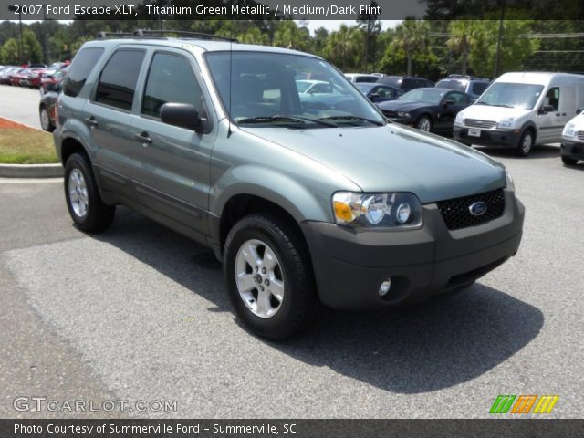 2007 Ford Escape XLT in Titanium Green Metallic