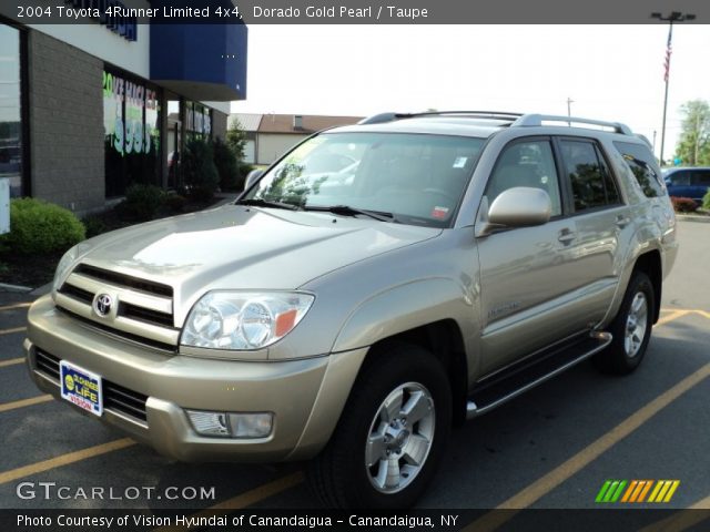 2004 Toyota 4Runner Limited 4x4 in Dorado Gold Pearl