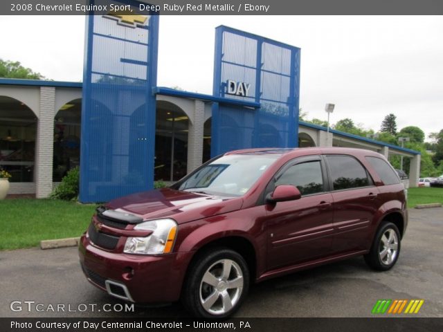 2008 Chevrolet Equinox Sport in Deep Ruby Red Metallic