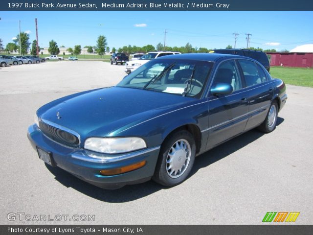 1997 Buick Park Avenue Sedan in Medium Adriatic Blue Metallic