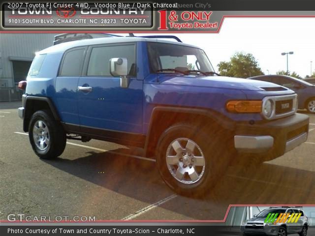 2007 Toyota FJ Cruiser 4WD in Voodoo Blue