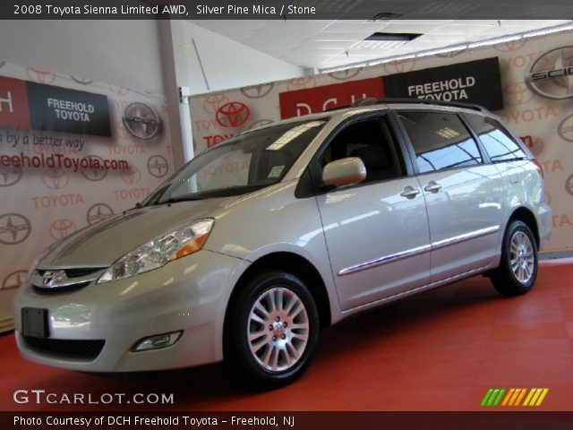 2008 Toyota Sienna Limited AWD in Silver Pine Mica