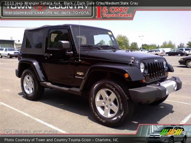 2010 Jeep Wrangler Sahara 4x4 in Black