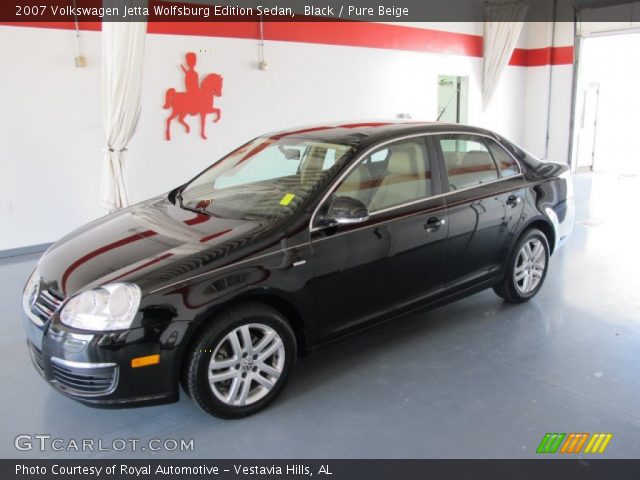 2007 Volkswagen Jetta Wolfsburg Edition Sedan in Black