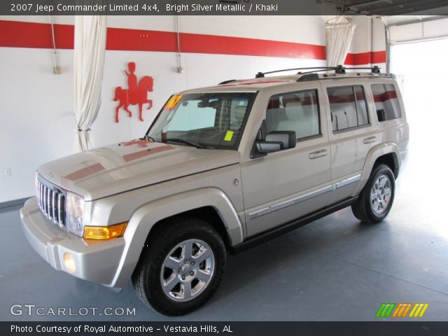 2007 Jeep Commander Limited 4x4 in Bright Silver Metallic