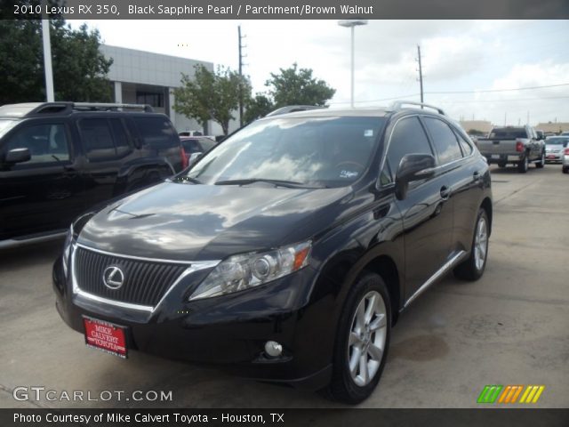 2010 Lexus RX 350 in Black Sapphire Pearl