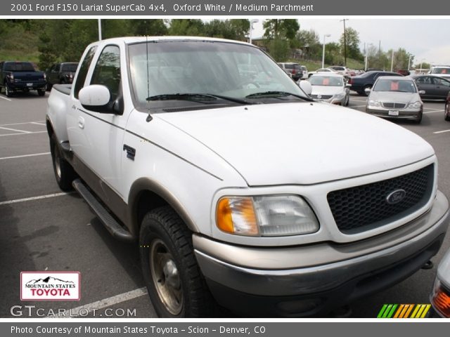 2001 Ford F150 Lariat SuperCab 4x4 in Oxford White