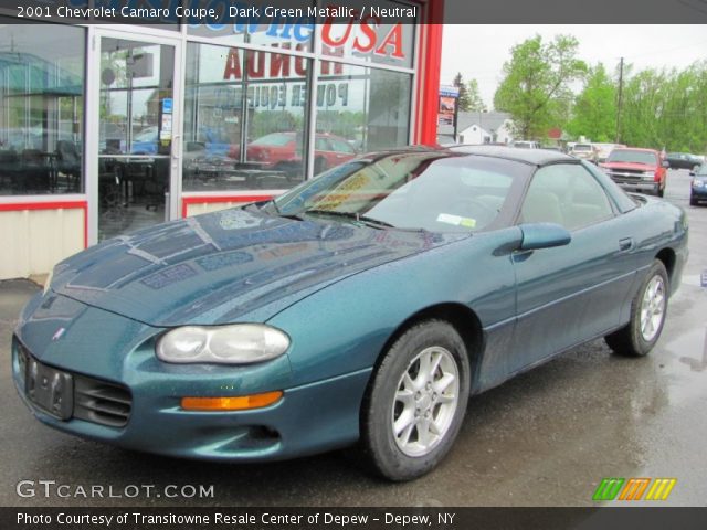2001 Chevrolet Camaro Coupe in Dark Green Metallic