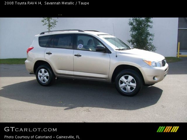 2008 Toyota RAV4 I4 in Savannah Metallic