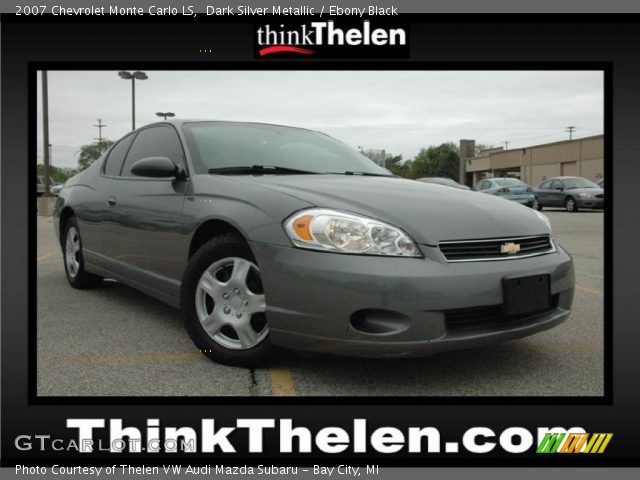 2007 Chevrolet Monte Carlo LS in Dark Silver Metallic