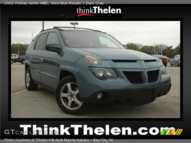 2002 Pontiac Aztek AWD in Steel Blue Metallic