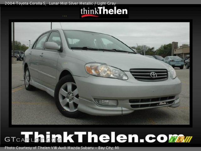 2004 Toyota Corolla S in Lunar Mist Silver Metallic