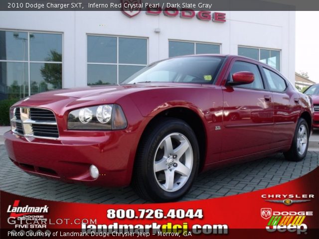 2010 Dodge Charger SXT in Inferno Red Crystal Pearl