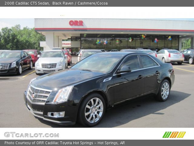 2008 Cadillac CTS Sedan in Black Raven