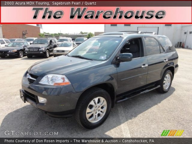 2003 Acura MDX Touring in Sagebrush Pearl