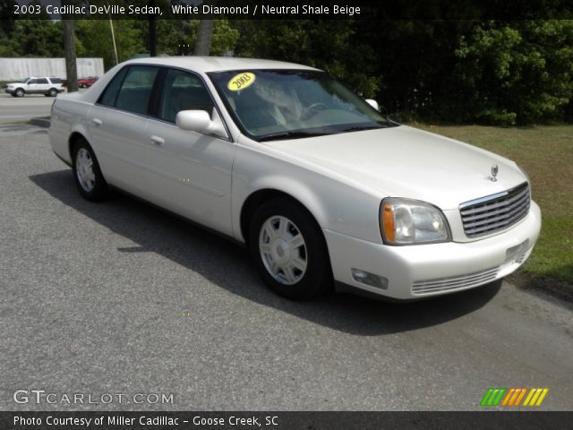 2003 Cadillac DeVille Sedan in White Diamond