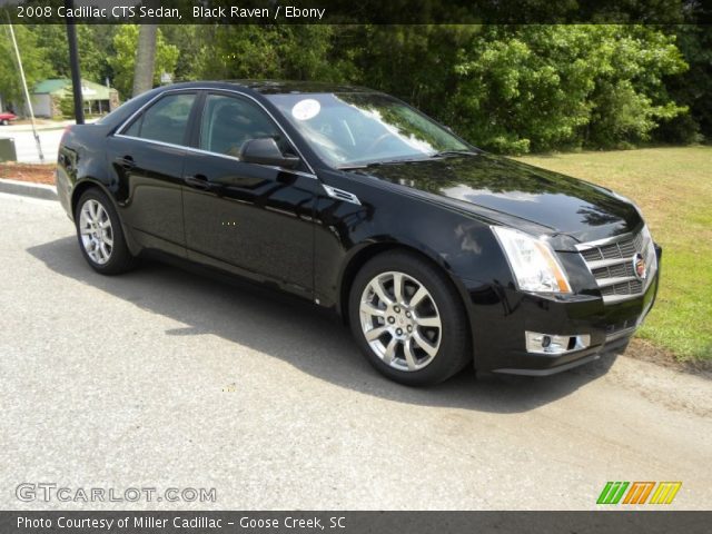 2008 Cadillac CTS Sedan in Black Raven