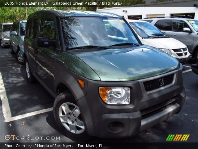 2005 Honda Element LX in Galapagos Green Metallic
