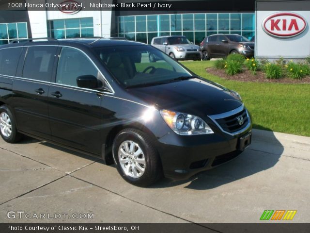 2008 Honda Odyssey EX-L in Nighthawk Black Pearl