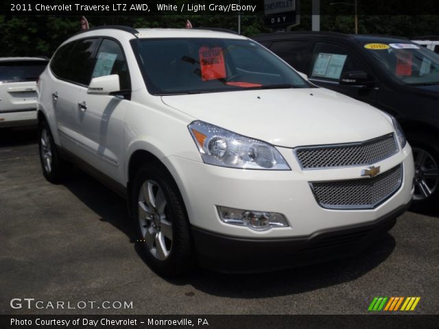 2011 Chevrolet Traverse LTZ AWD in White