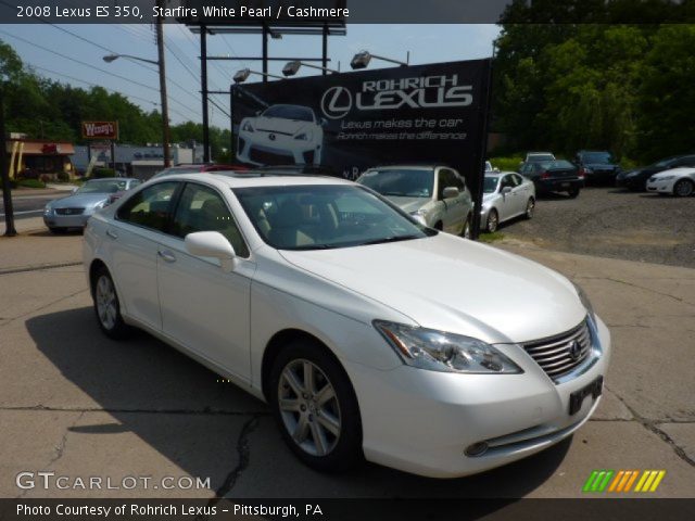 2008 Lexus ES 350 in Starfire White Pearl