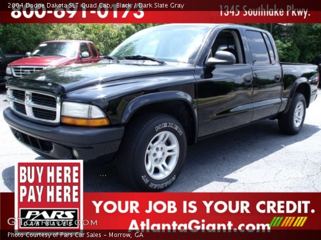 2004 Dodge Dakota SLT Quad Cab in Black