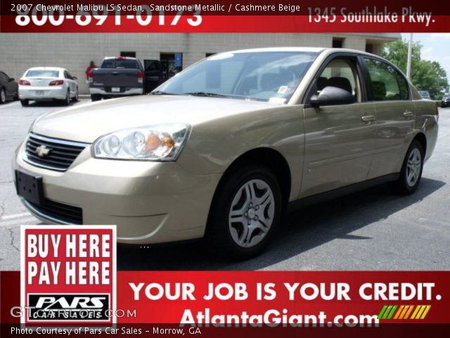 2007 Chevrolet Malibu LS Sedan in Sandstone Metallic