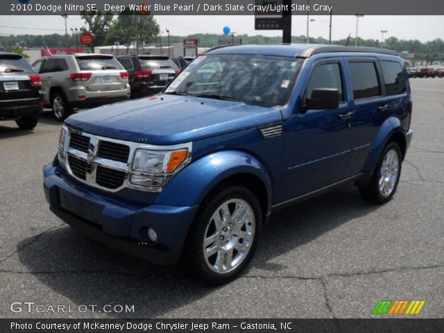2010 Dodge Nitro SE in Deep Water Blue Pearl