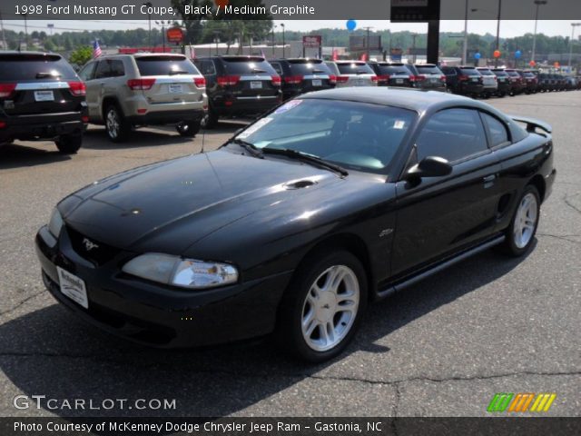 1998 Ford Mustang GT Coupe in Black