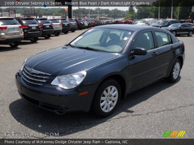 2008 Chrysler Sebring LX Sedan in Modern Blue Pearl