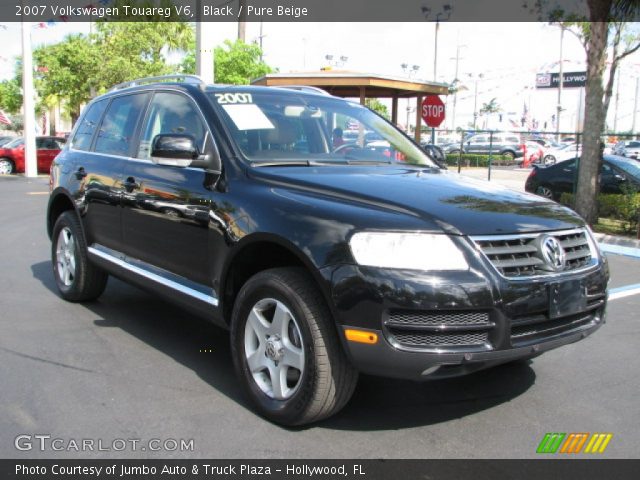 2007 Volkswagen Touareg V6 in Black