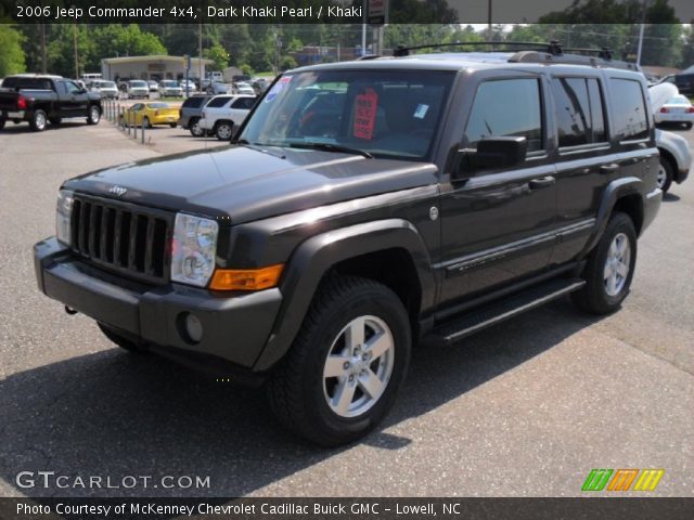 2006 Jeep Commander 4x4 in Dark Khaki Pearl