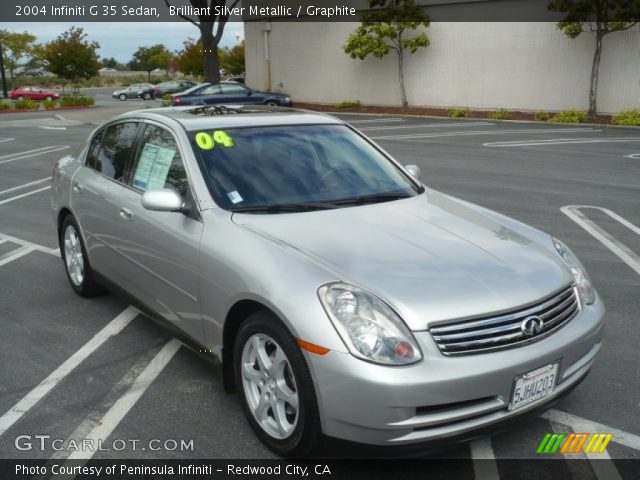 2004 Infiniti G 35 Sedan in Brilliant Silver Metallic