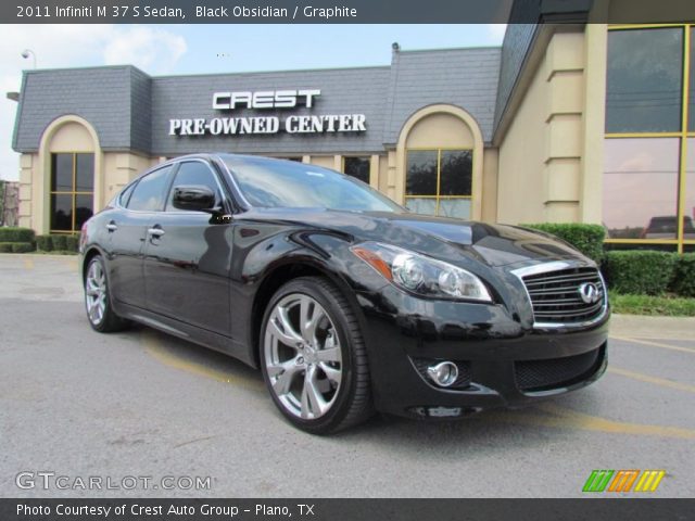 2011 Infiniti M 37 S Sedan in Black Obsidian