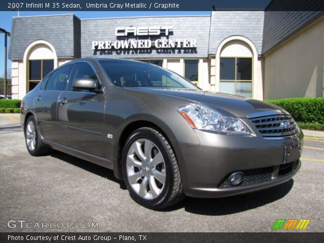 2007 Infiniti M 35 Sedan in Umbria Gray Metallic