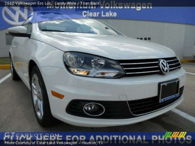 2012 Volkswagen Eos Lux in Candy White