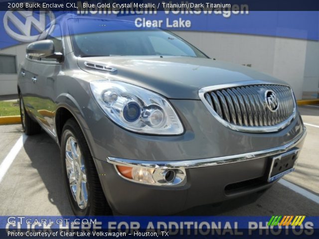 2008 Buick Enclave CXL in Blue Gold Crystal Metallic