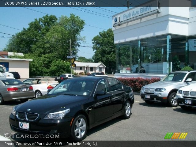 2008 BMW 5 Series 528xi Sedan in Jet Black