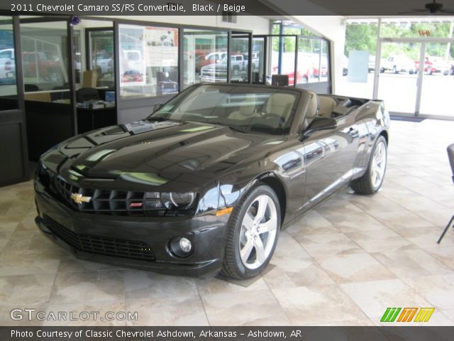 2011 Chevrolet Camaro SS/RS Convertible in Black