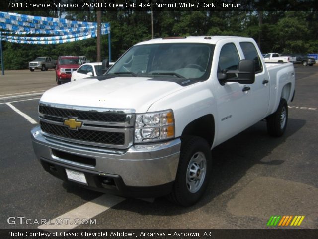 2011 Chevrolet Silverado 2500HD Crew Cab 4x4 in Summit White