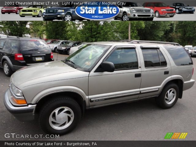 2001 Chevrolet Blazer LT 4x4 in Light Pewter Metallic