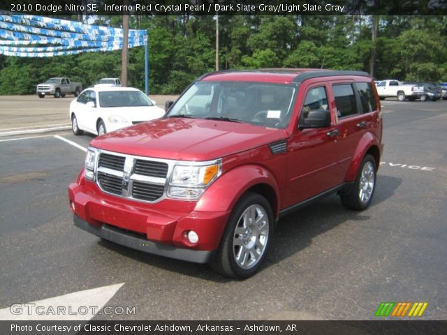2010 Dodge Nitro SE in Inferno Red Crystal Pearl